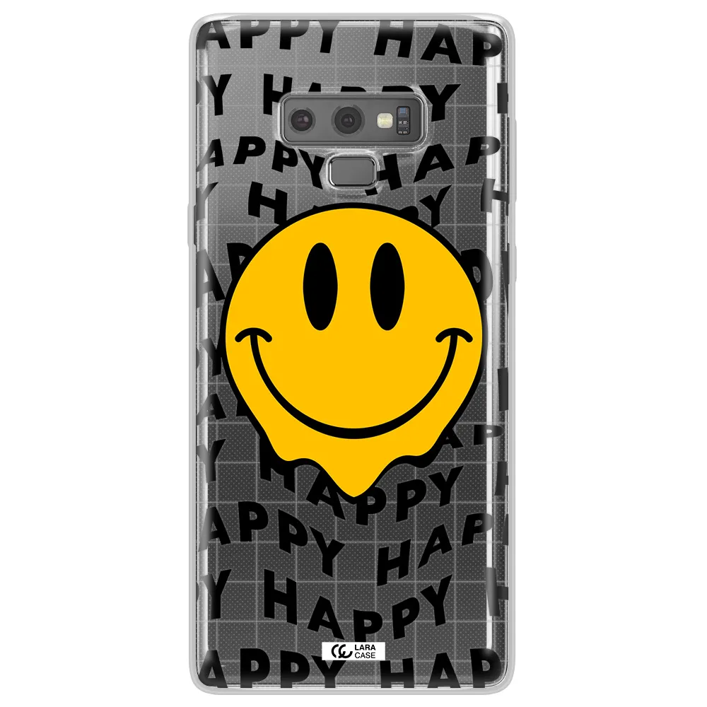 Happy Emoji Samsung Note 9 Clear TPU Case