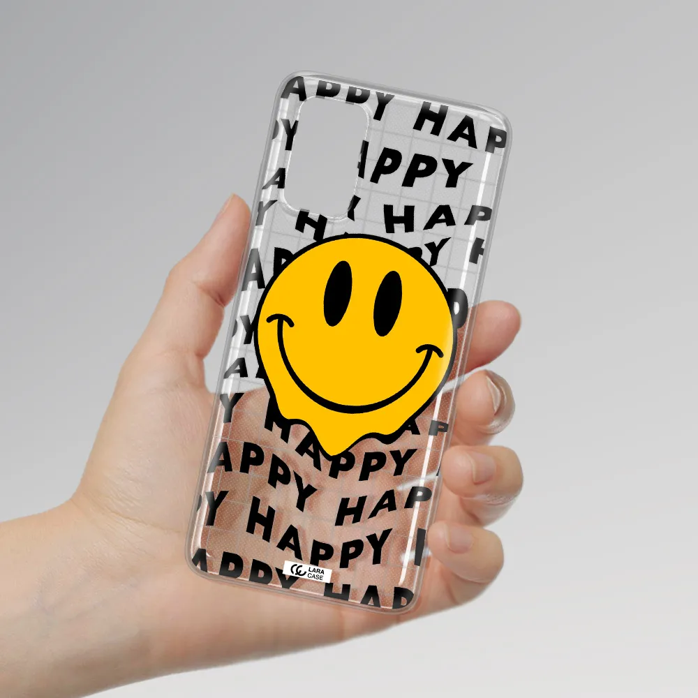 Happy Emoji Samsung S 20 Plus Clear TPU Case