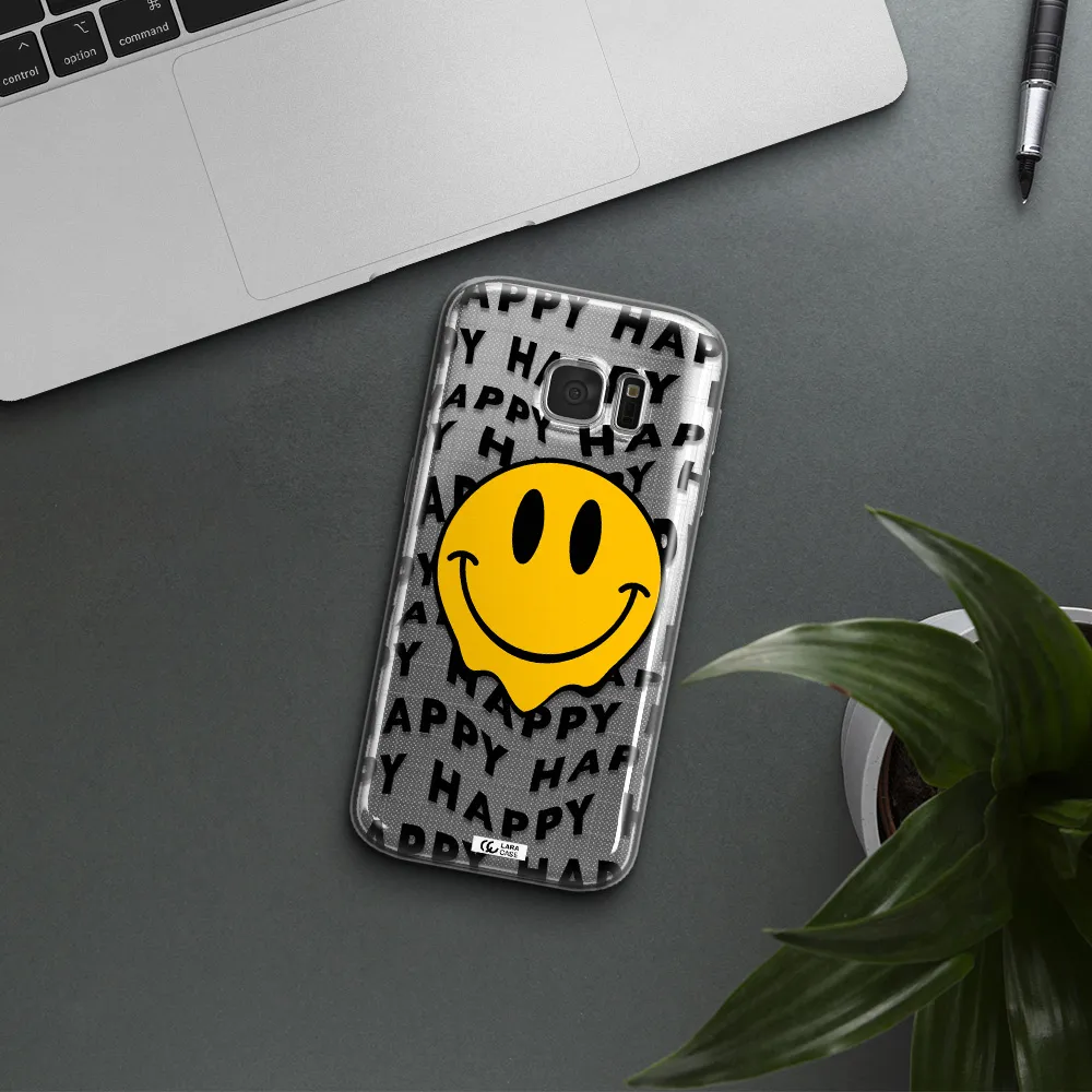 Happy Emoji Samsung S 7 Clear TPU Case