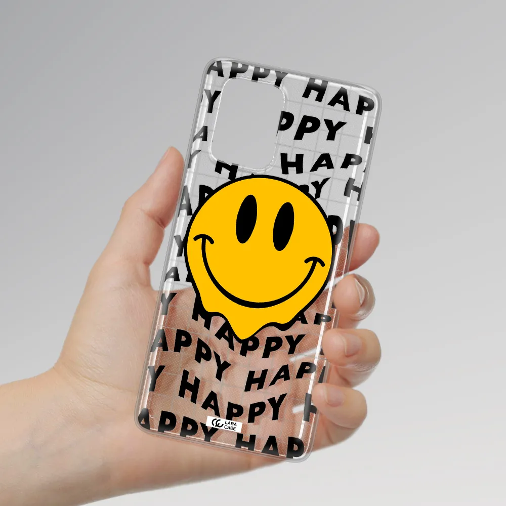 Happy Emoji Samsung S10 Lite Clear TPU Case