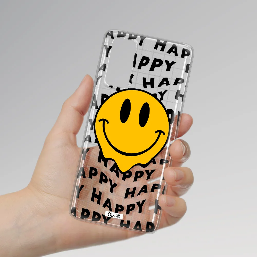 Happy Emoji Samsung S20 Fe Clear TPU Case