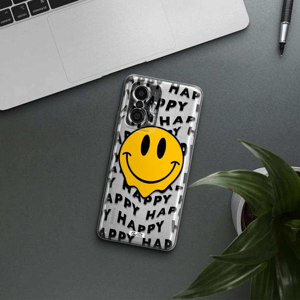 Happy Emoji Xiaomi 11T Clear Tpu Case