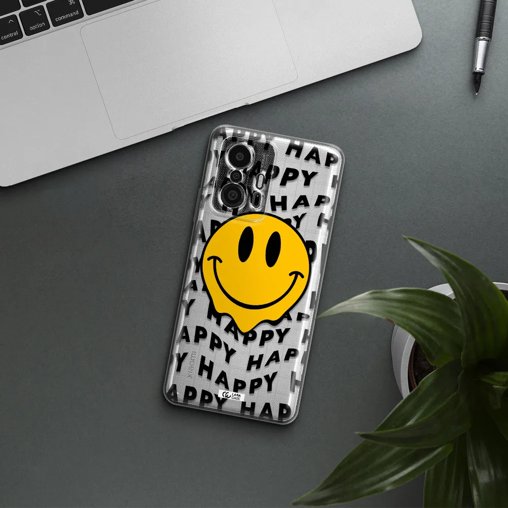 Happy Emoji Xiaomi 11T Pro Clear Tpu Case