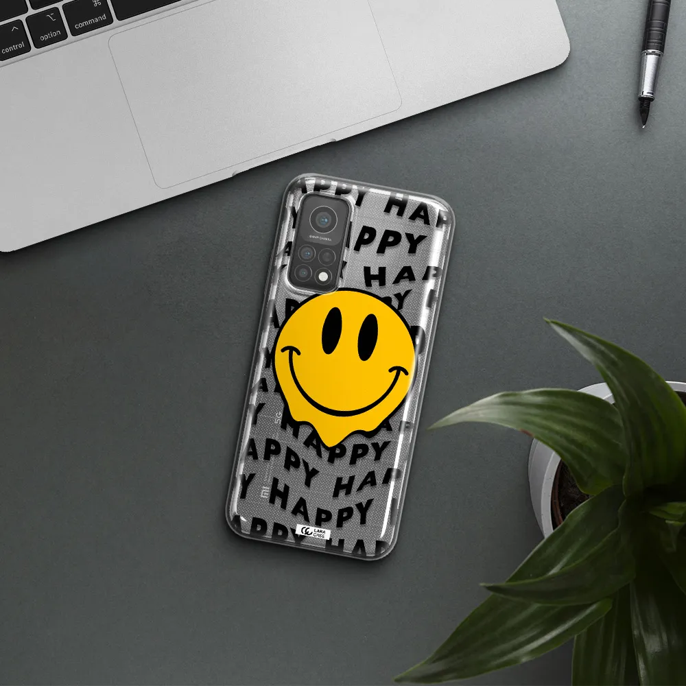 Happy Emoji Xiaomi Mi 10 T Pro Clear TPU Case
