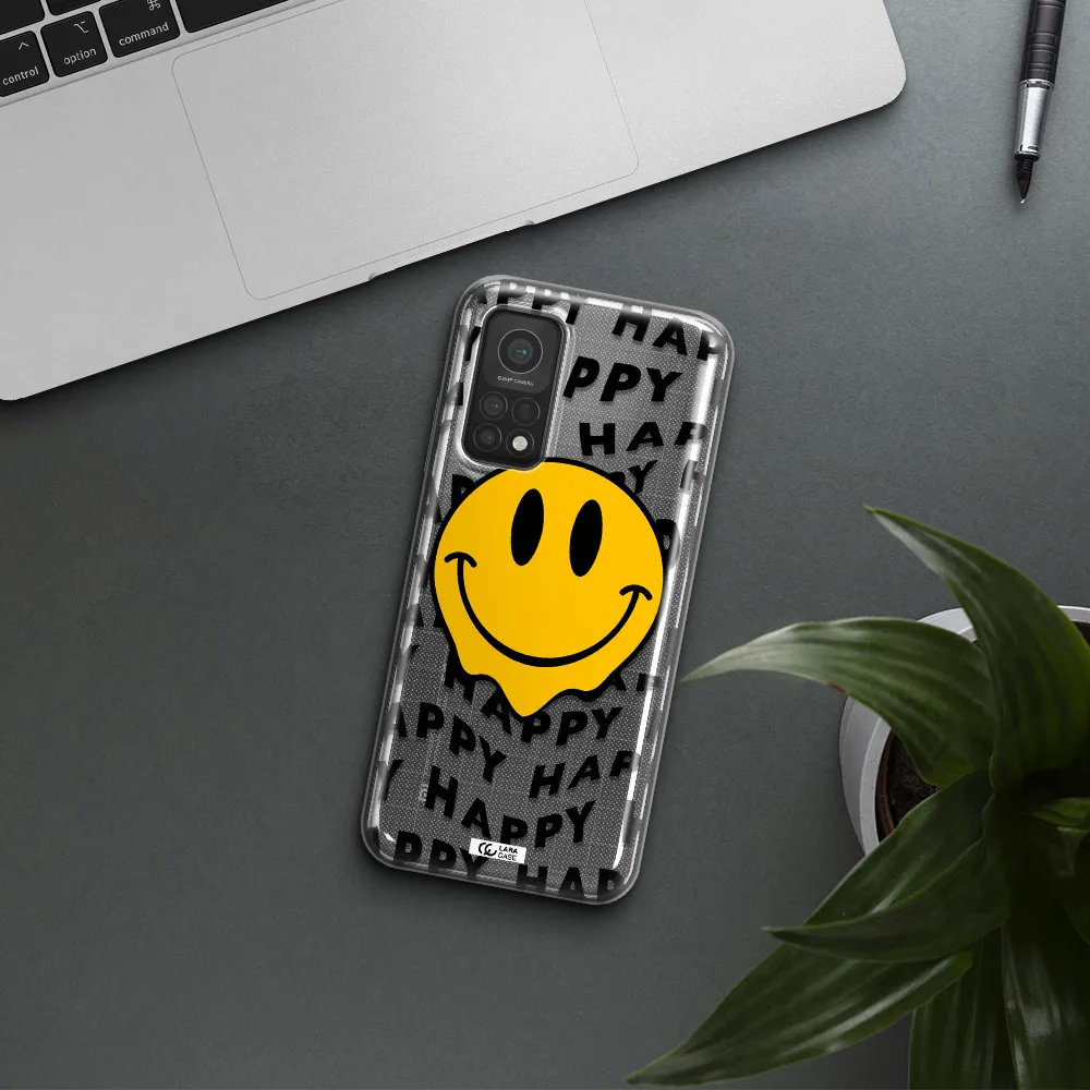 Happy Emoji Xiaomi Mi 10T Clear TPU Case