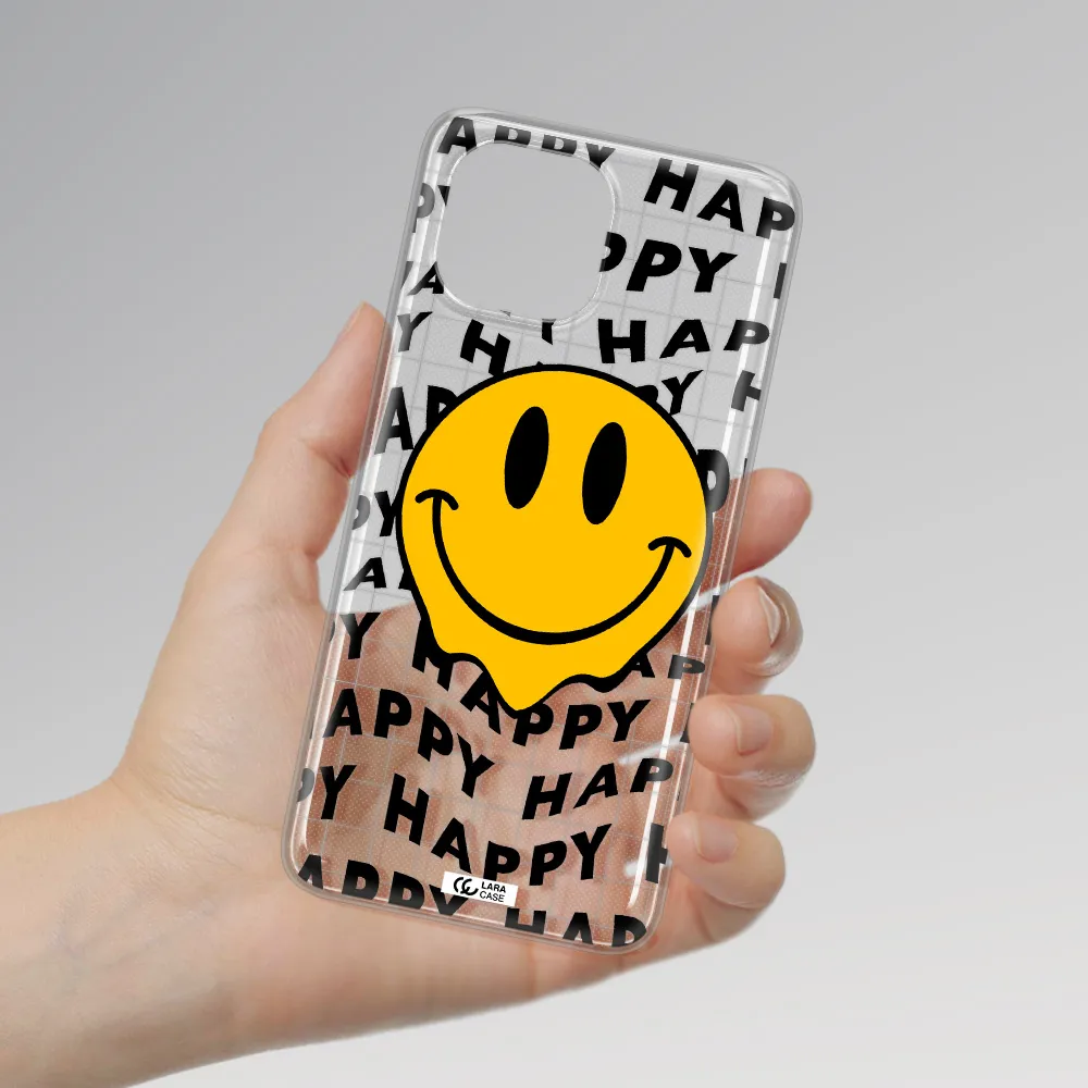 Happy Emoji Xiaomi Mi 11 Lite Clear TPU Case