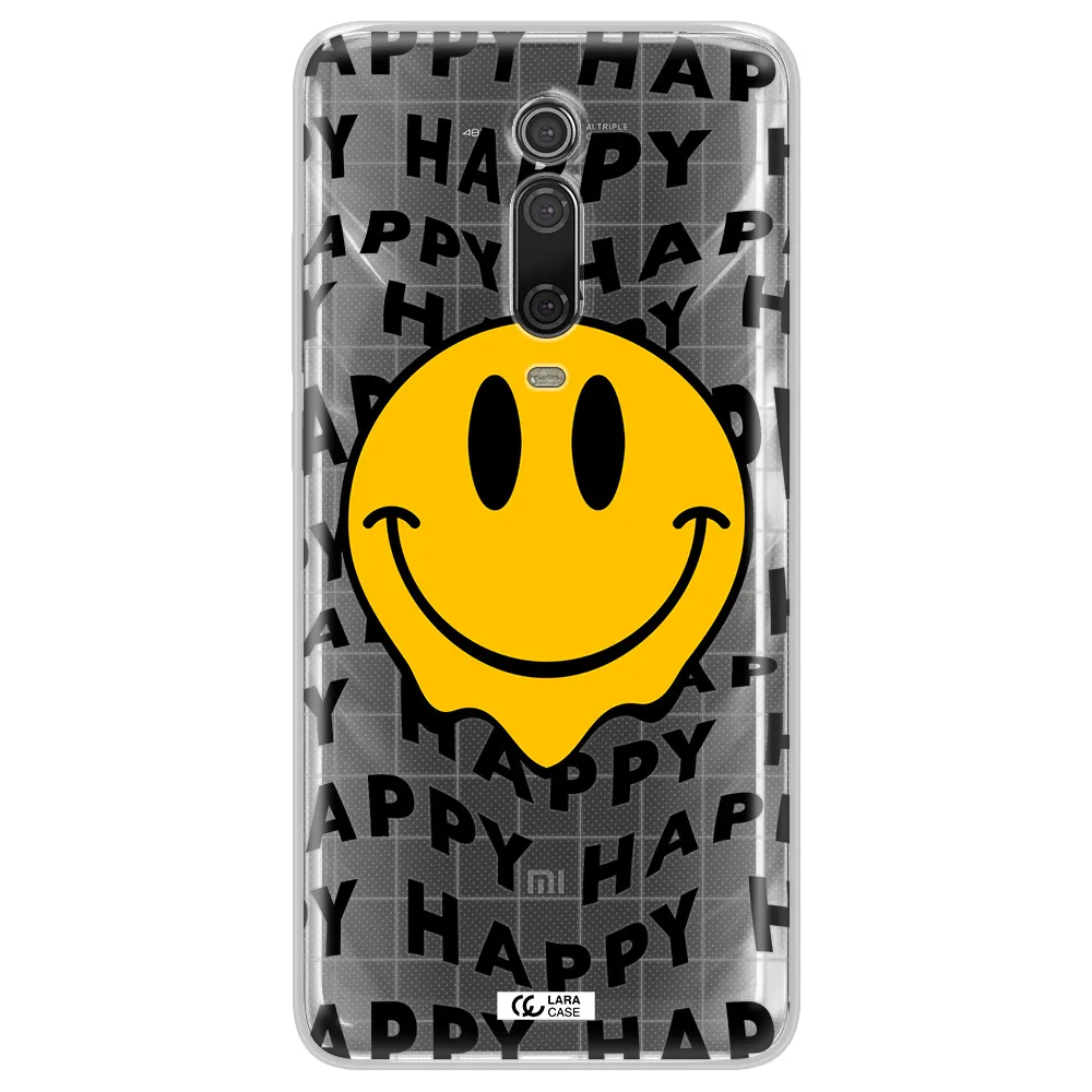 Happy Emoji Xiaomi Mi 9T Clear TPU Case