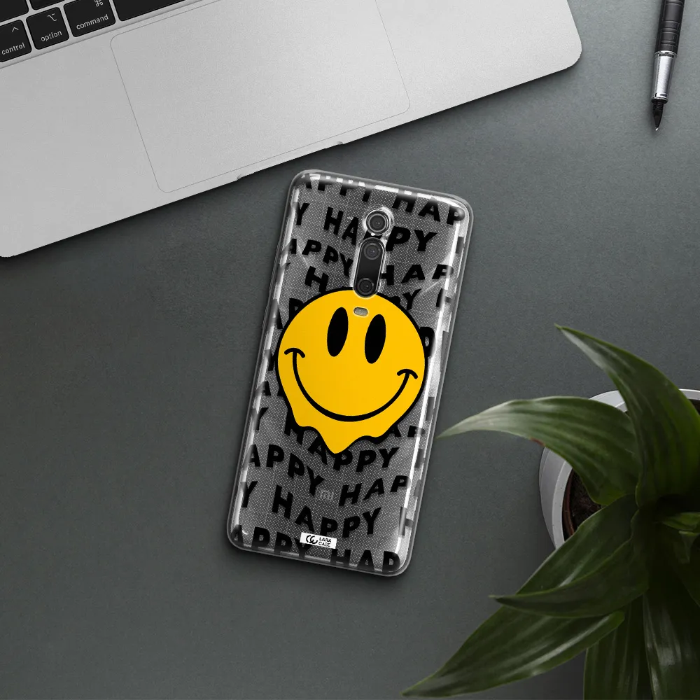 Happy Emoji Xiaomi Mi 9T Clear TPU Case