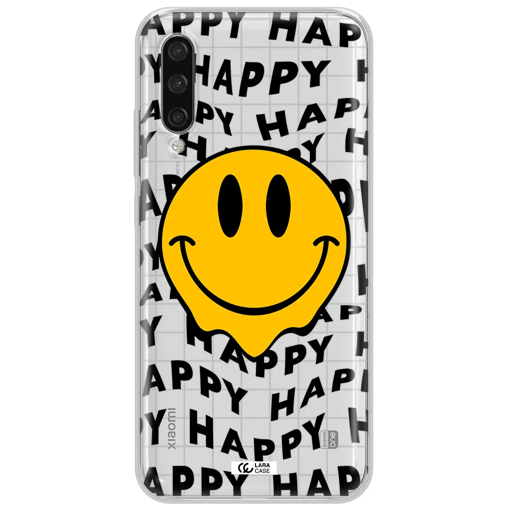 Happy Emoji Xiaomi Mi A3 Clear Tpu Case