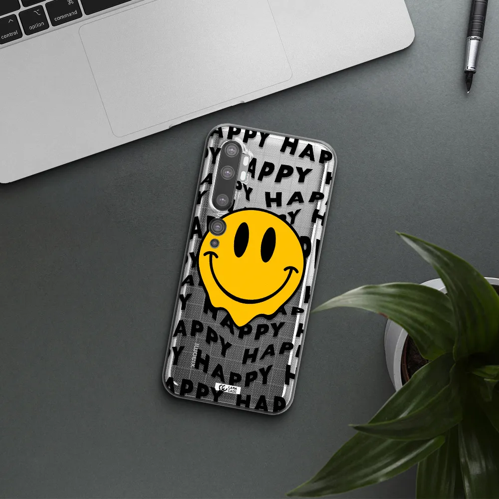 Happy Emoji Xiaomi Mi Note 10 Clear TPU Case