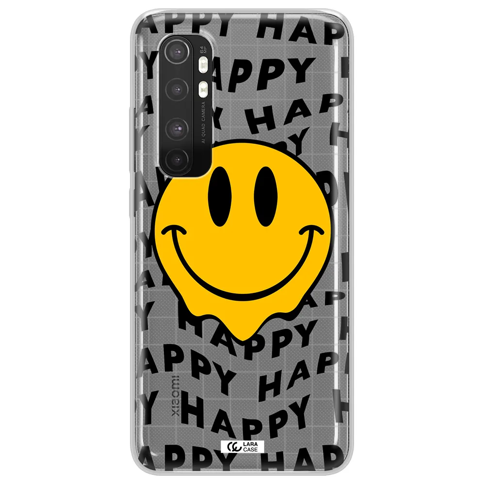 Happy Emoji Xiaomi Mi Note 10 Lite Clear TPU Case