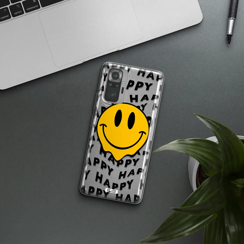 Happy Emoji Xiaomi Note 10 Pro Clear TPU Case