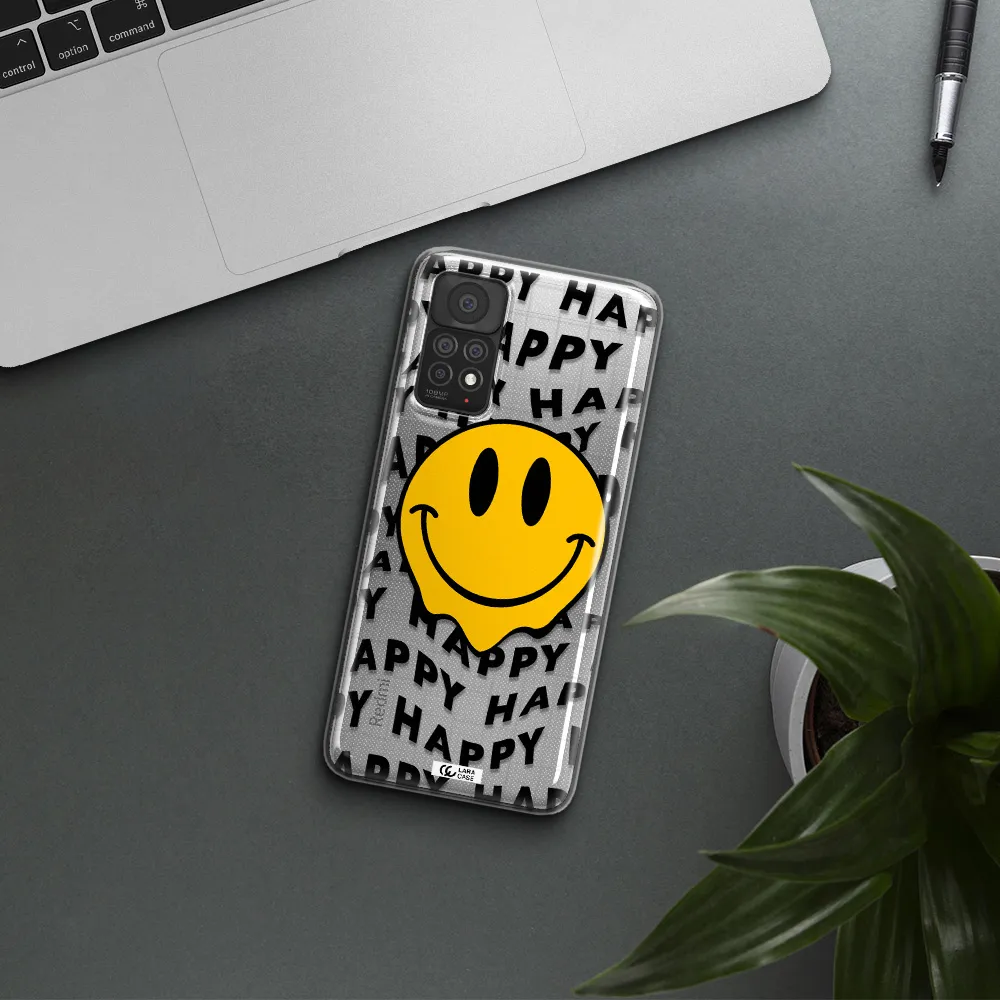 Happy Emoji Xiaomi Note 11 Pro Clear TPU Case