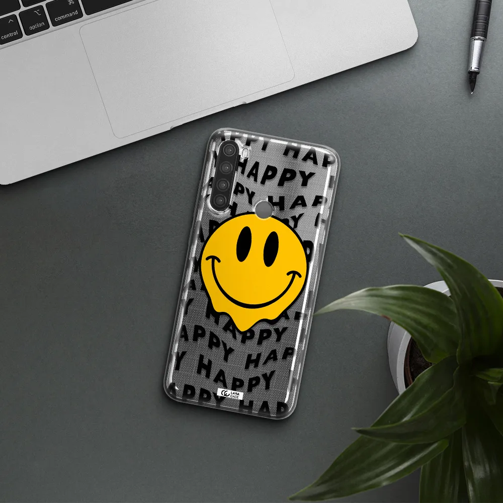 Happy Emoji Xiaomi Note 8 Clear TPU Case
