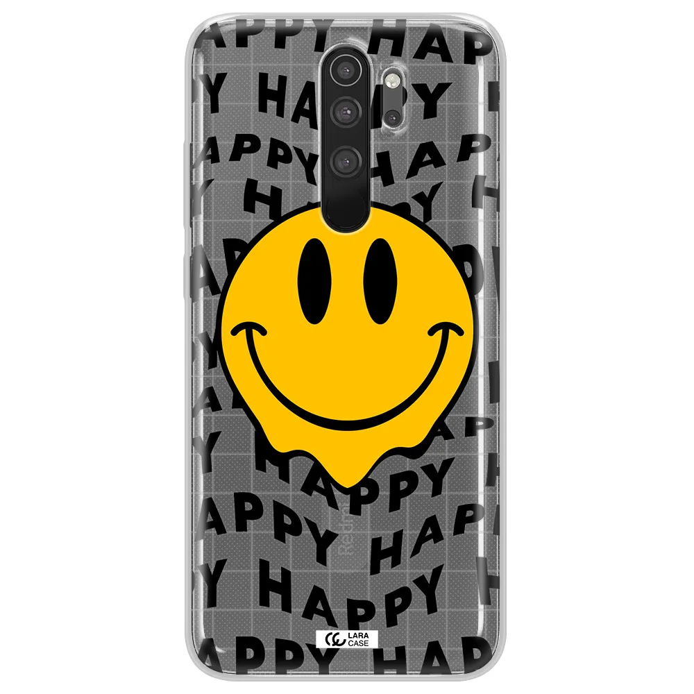 Happy Emoji Xiaomi Note 8 Pro Clear TPU Case
