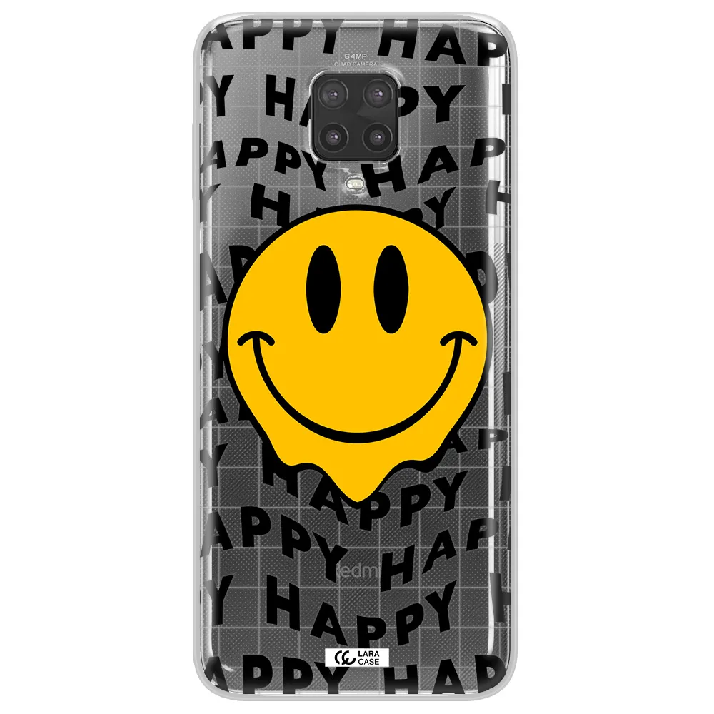 Happy Emoji Xiaomi Note 9 Pro Clear TPU Case