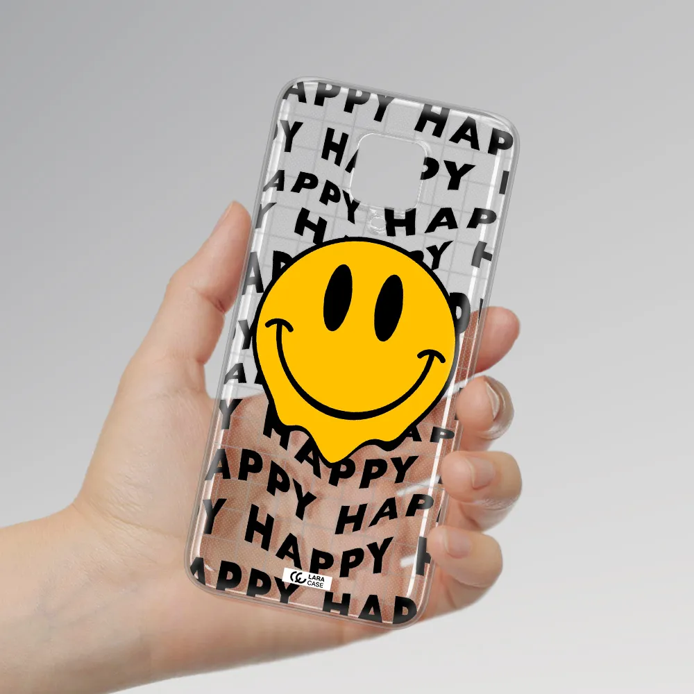 Happy Emoji Xiaomi Note 9 Pro Clear TPU Case