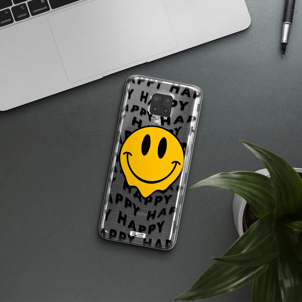 Happy Emoji Xiaomi Note 9 Pro Clear TPU Case