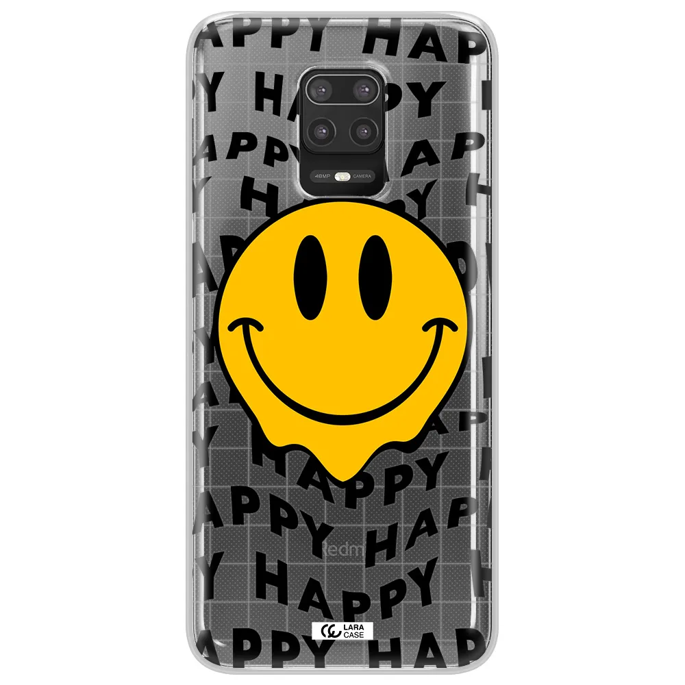 Happy Emoji Xiaomi Note 9S Clear TPU Case