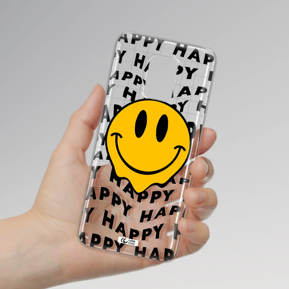 Happy Emoji Xiaomi Note 9S Clear TPU Case