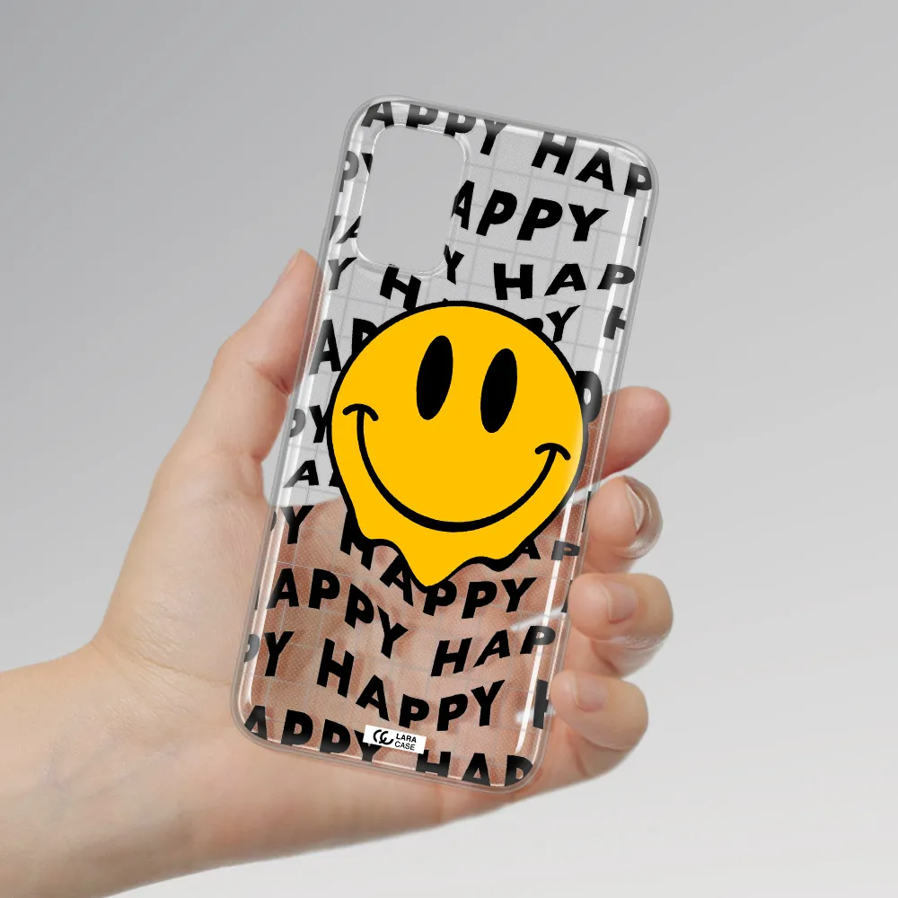 Happy Emoji Xiaomi Poco M3 Clear TPU Case