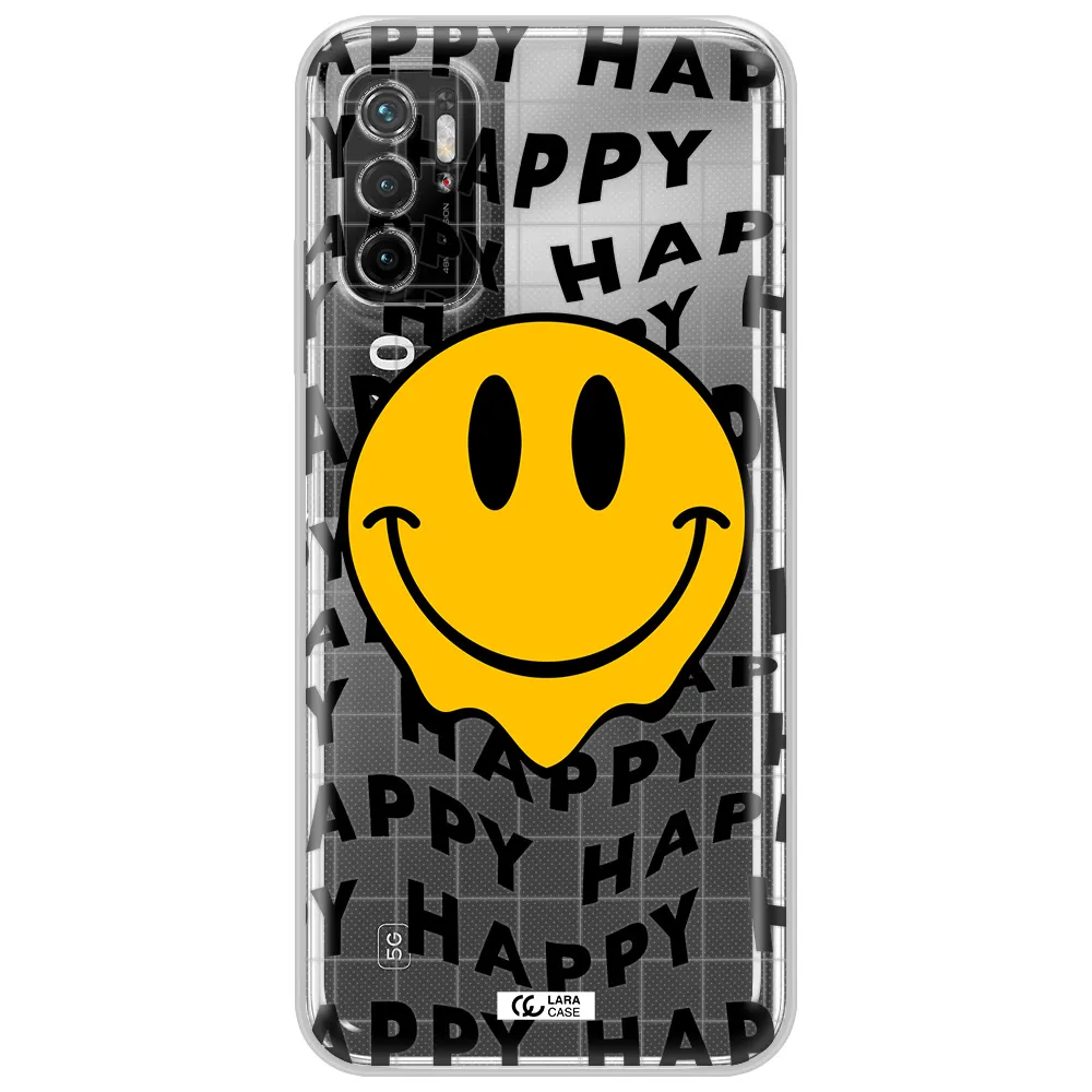Happy Emoji Xiaomi Poco M3 Pro Clear Tpu Case