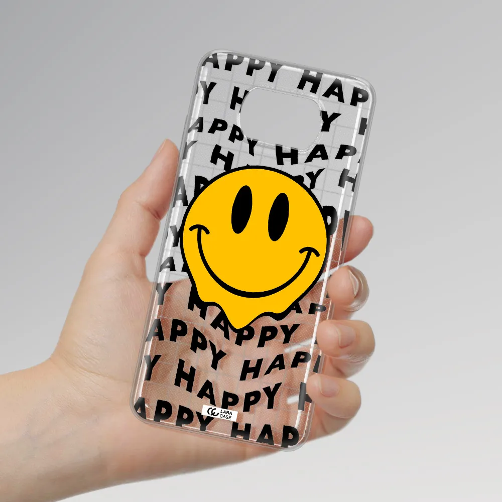 Happy Emoji Xiaomi Poco X3 Clear TPU Case