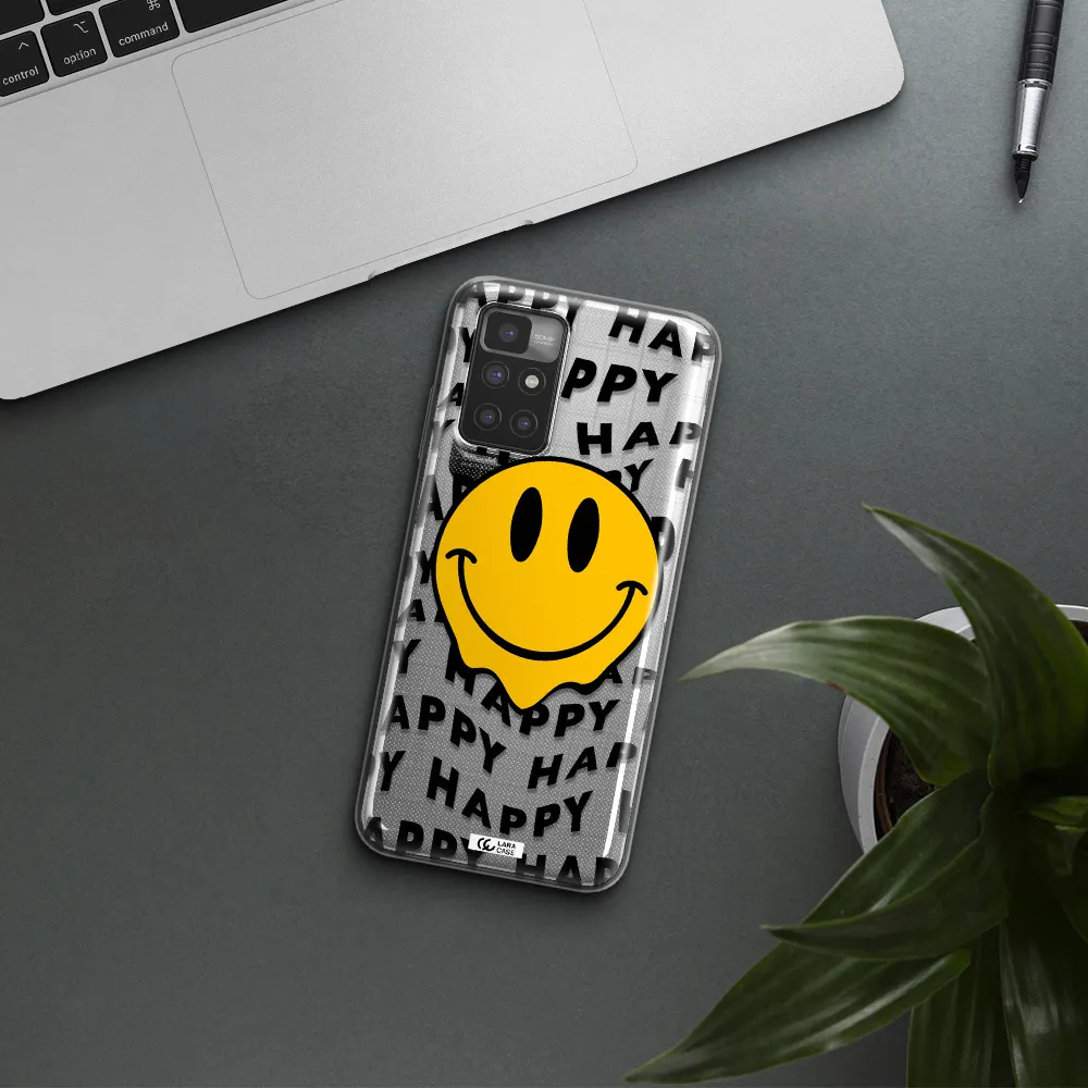 Happy Emoji Xiaomi Redmi 10 Clear TPU Case