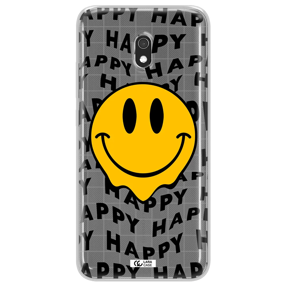 Happy Emoji Xiaomi Redmi 8A Clear TPU Case