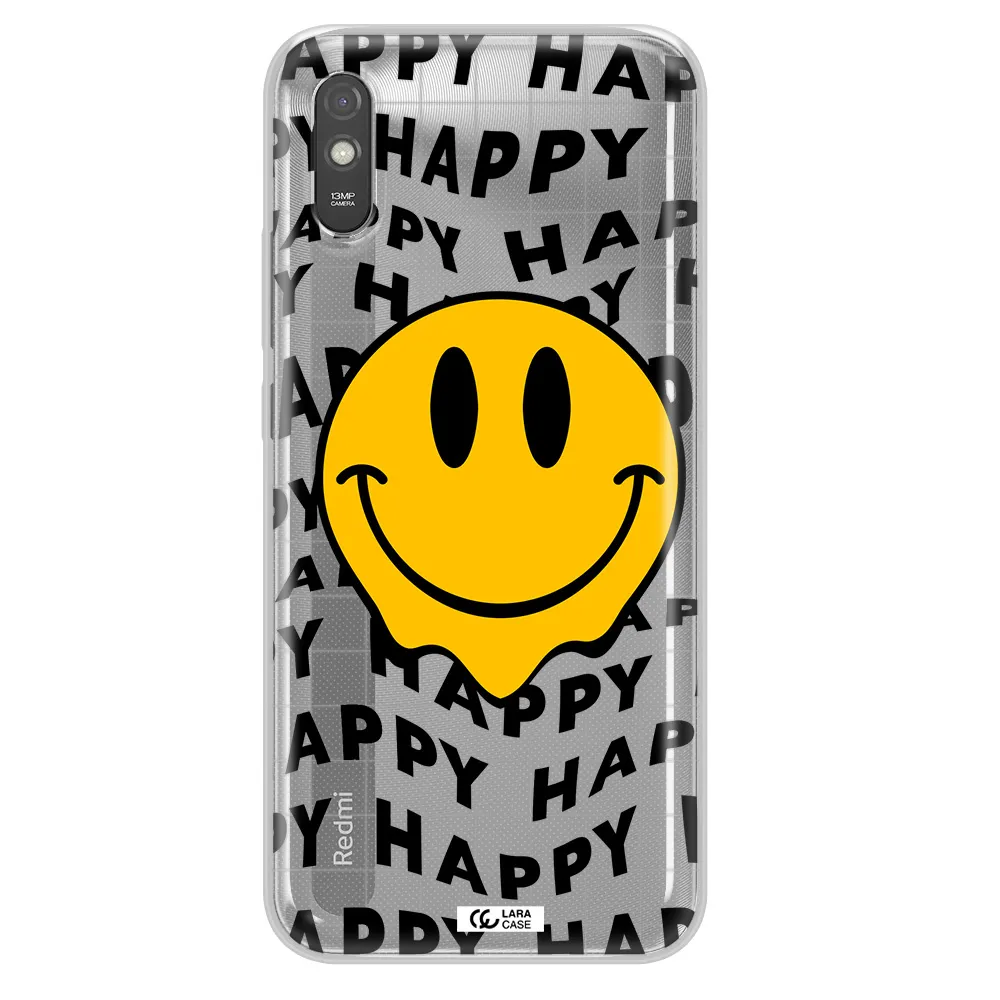 Happy Emoji Xiaomi Redmi 9A Clear TPU Case
