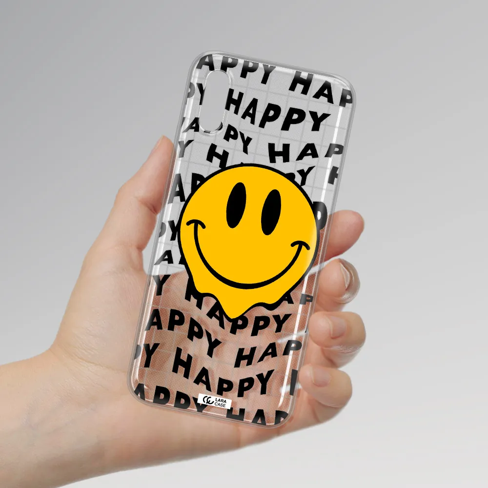 Happy Emoji Xiaomi Redmi 9A Clear TPU Case