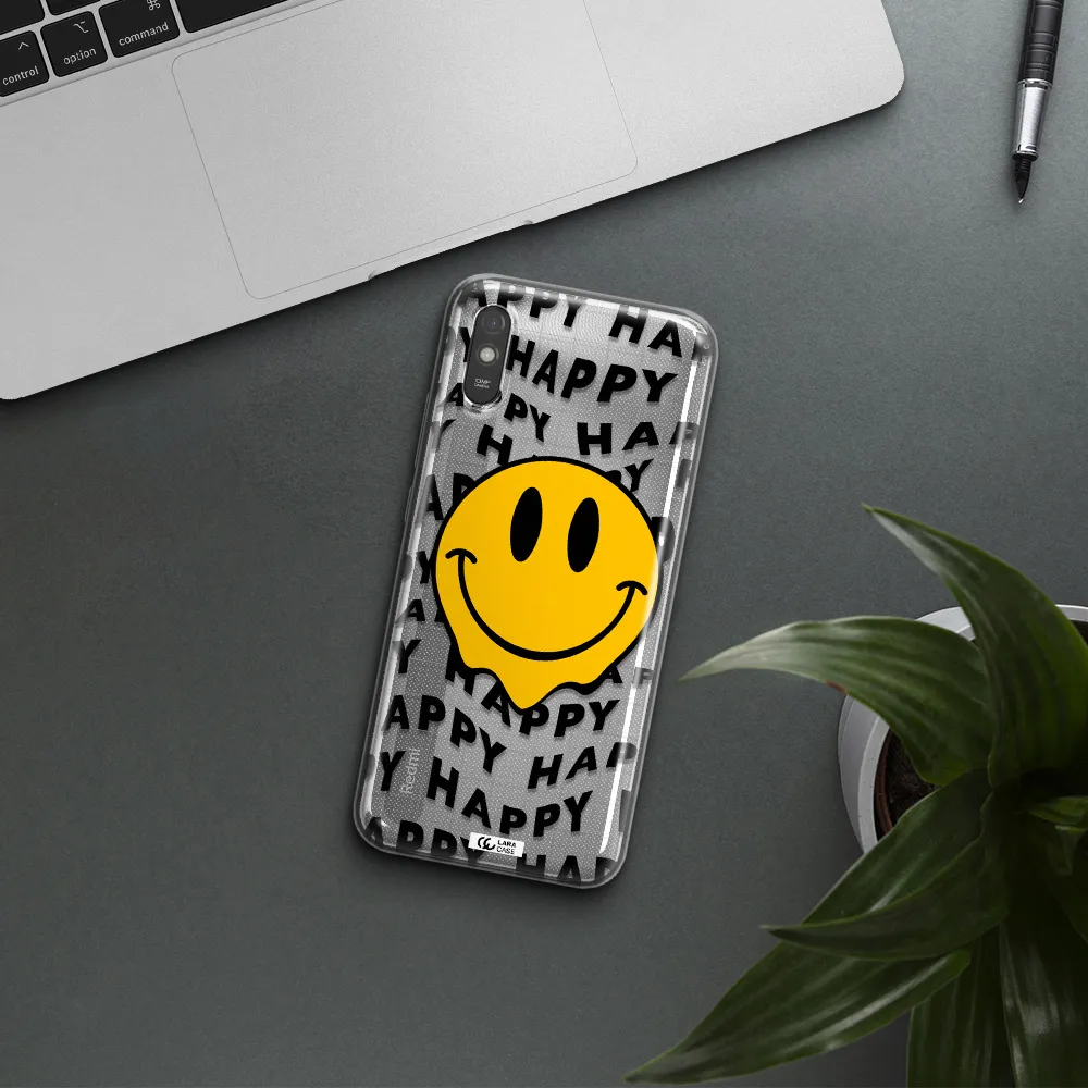 Happy Emoji Xiaomi Redmi 9A Clear TPU Case