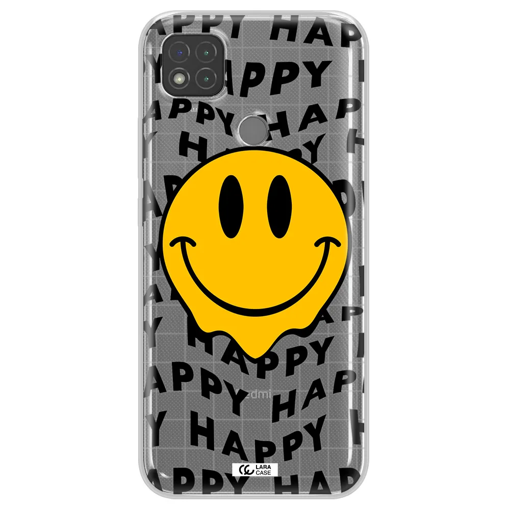 Happy Emoji Xiaomi Redmi 9C Clear TPU Case