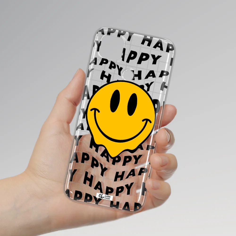 Happy Emoji Xiaomi Redmi 9C Clear TPU Case