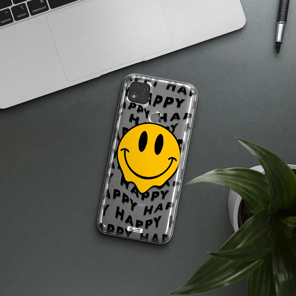 Happy Emoji Xiaomi Redmi 9C Clear TPU Case