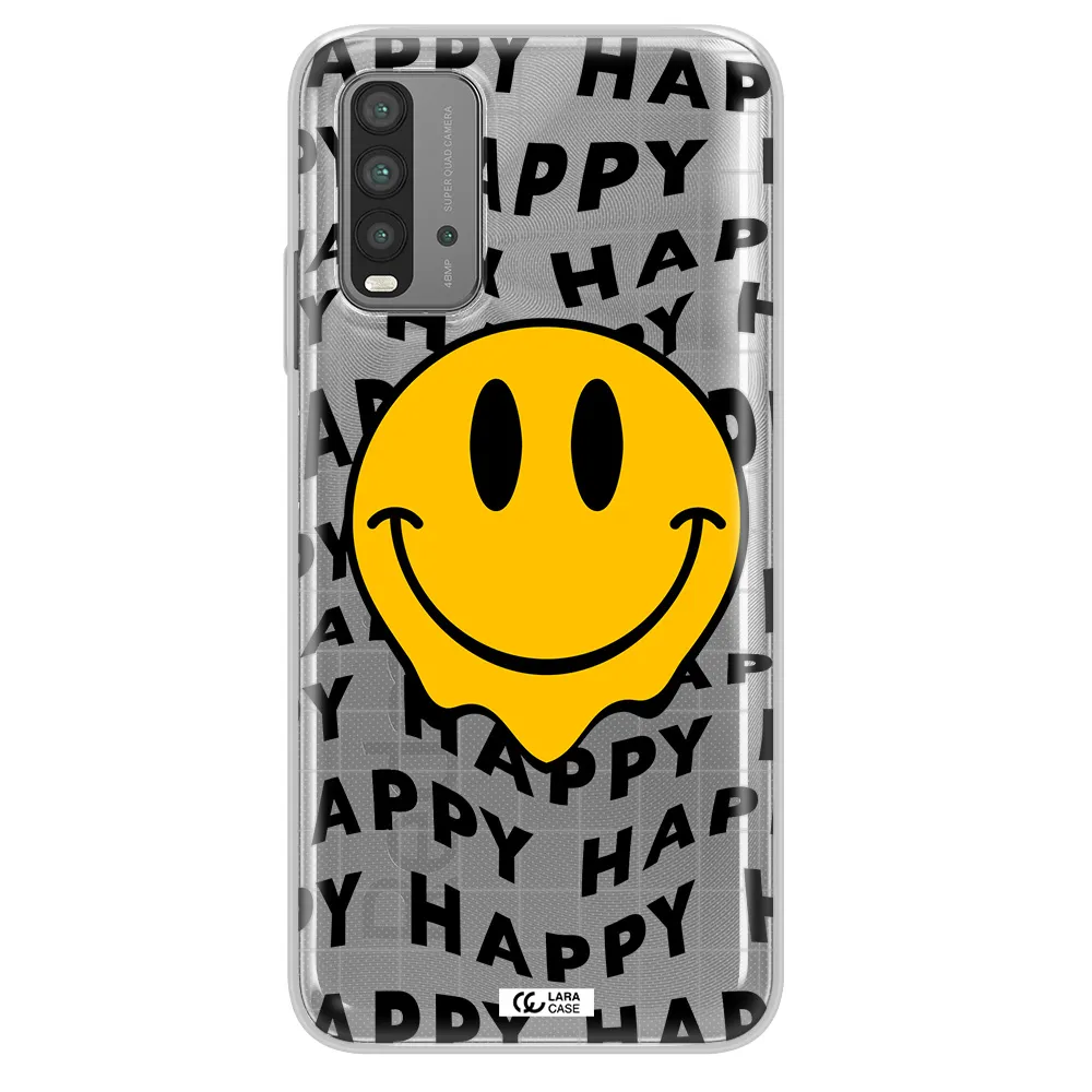 Happy Emoji Xiaomi Redmi 9T Clear TPU Case