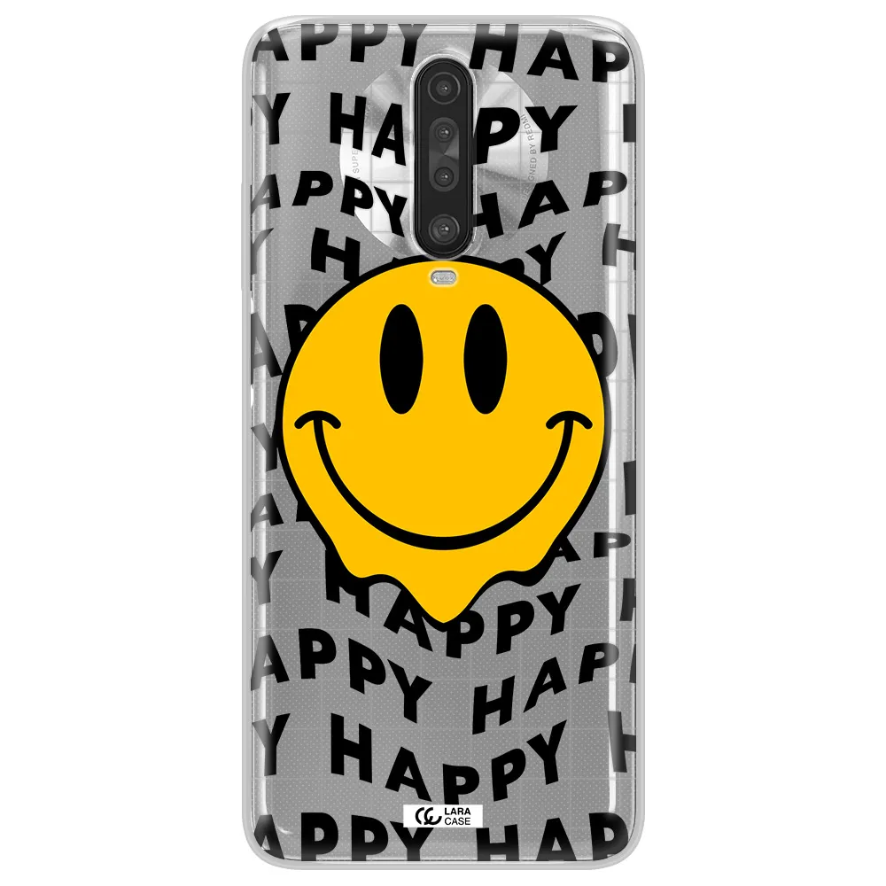 Happy Emoji Xiaomi Redmi K30 Clear TPU Case