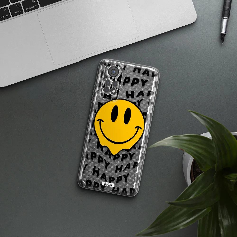 Happy Emoji Xiaomi Redmi Note 11S Clear Tpu Case