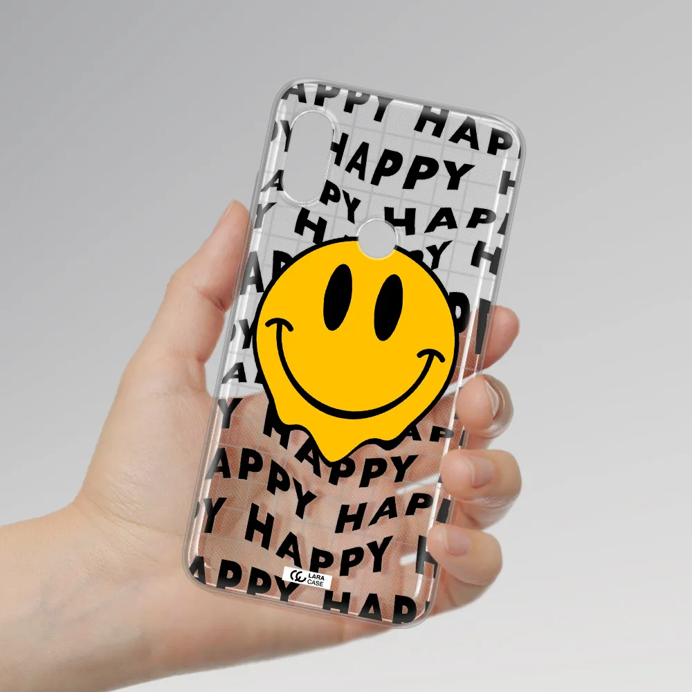 Happy Emoji Xiaomi Redmi Note 6 Pro Clear TPU Case