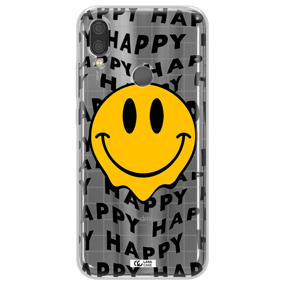 Happy Emoji Xiaomi Redmi Note 7 Clear TPU Case