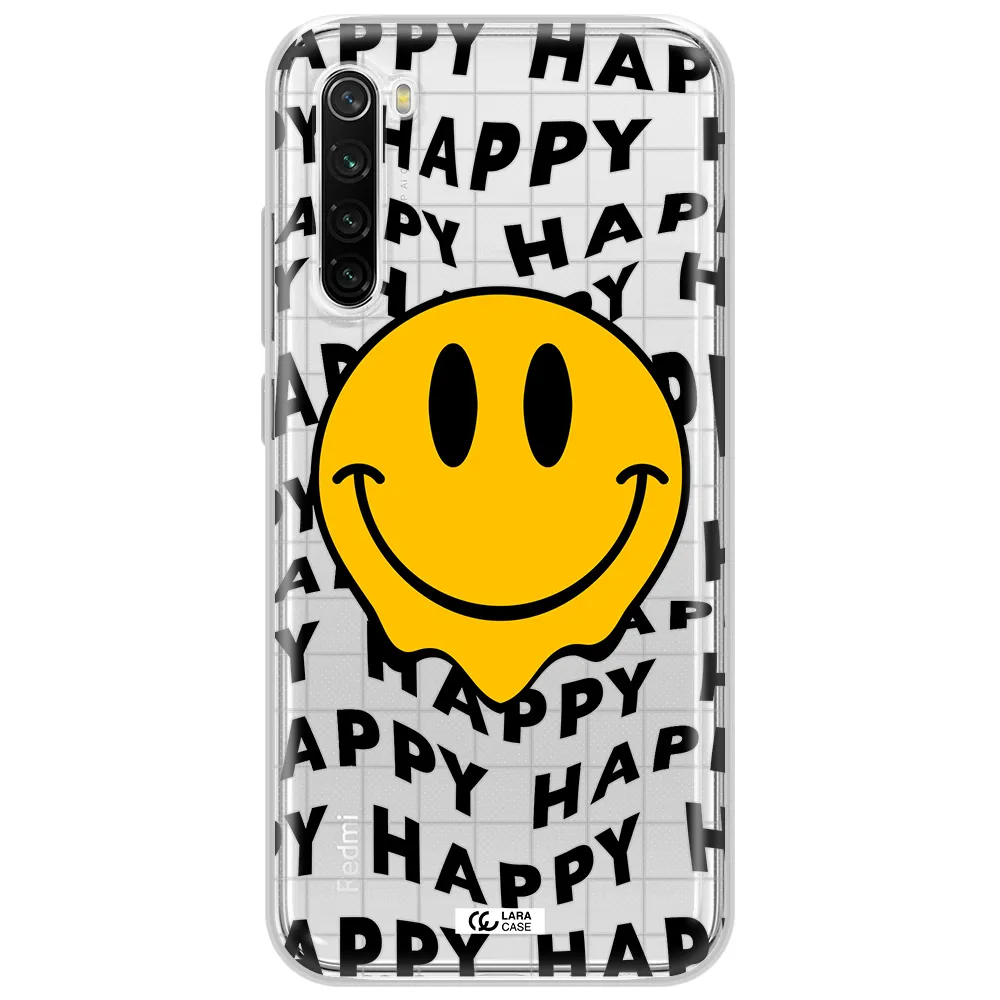 Happy Emoji Xiaomi Redmi Note 8T Clear Tpu Case