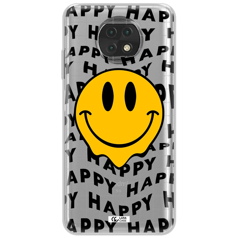 Happy Emoji Xiaomi Redmi Note 9T Clear Tpu Case