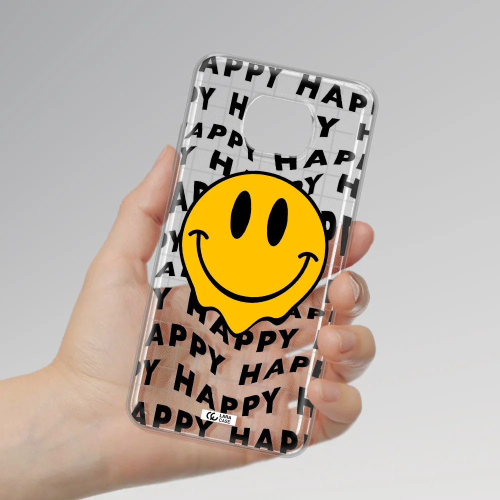 Happy Emoji Xiaomi Redmi Note 9T Clear Tpu Case