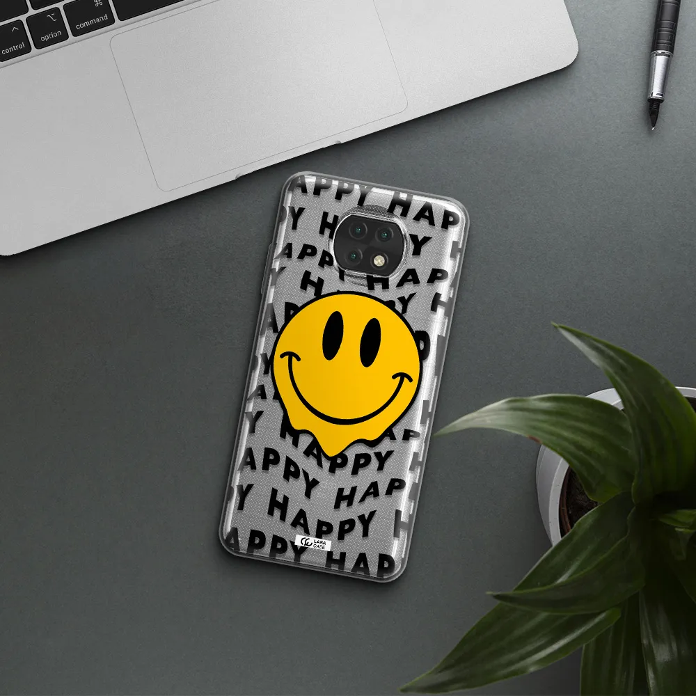 Happy Emoji Xiaomi Redmi Note 9T Clear Tpu Case