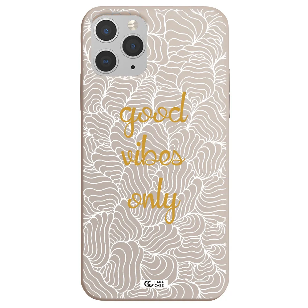 a white background with gold text Apple iPhone 11 pro max Silicone Stone Case