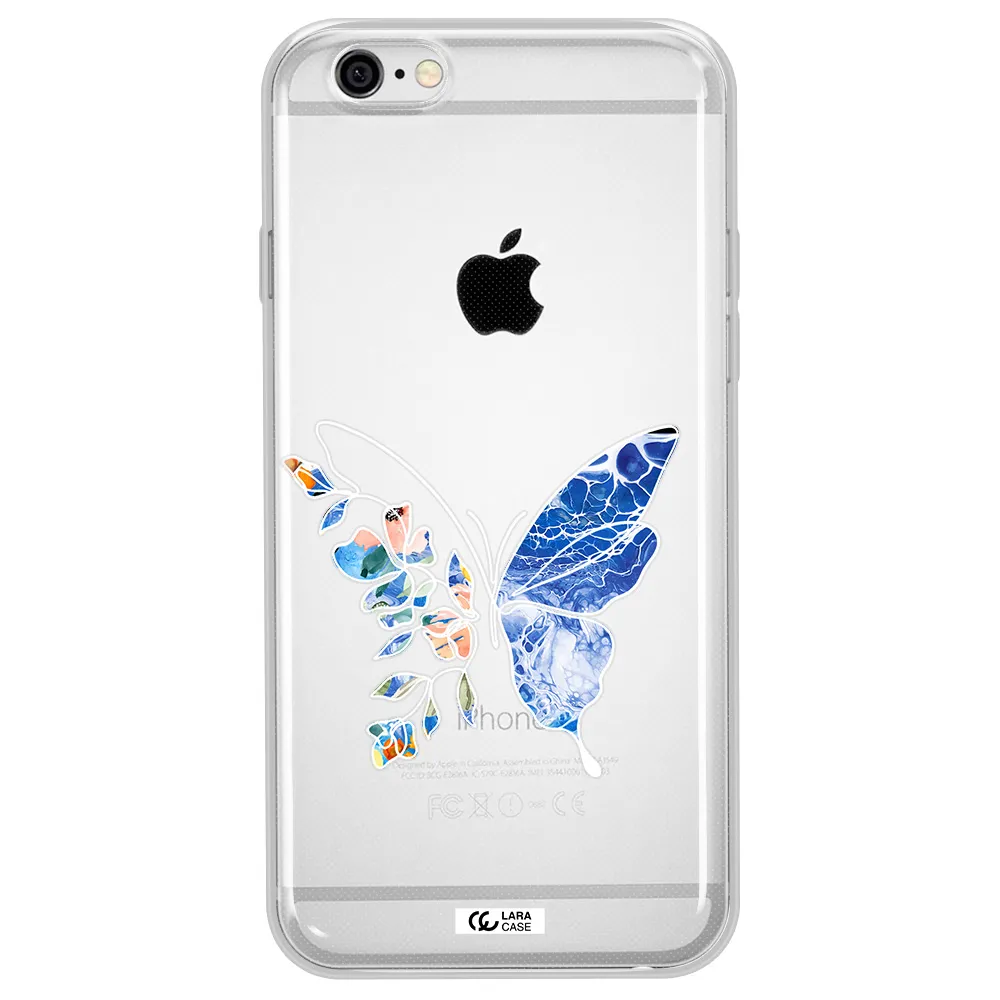 A White Background With Gold Text Apple Iphone 6 Plus Clear Tpu Case