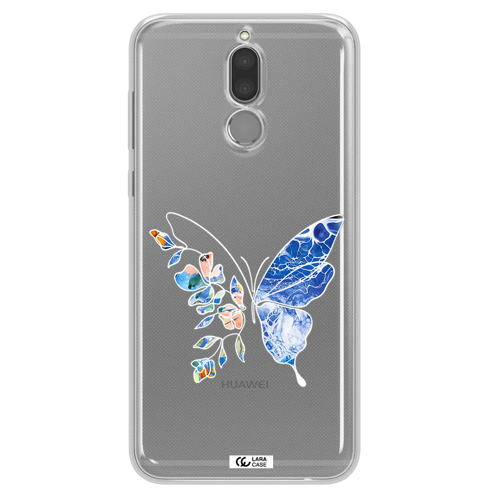 A White Background With Gold Text Huawei Mate 10 Lite Clear Tpu Case