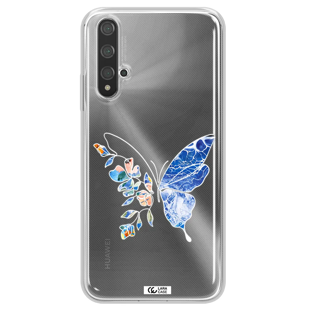 A White Background With Gold Text Huawei Nova 5T Clear Tpu Case