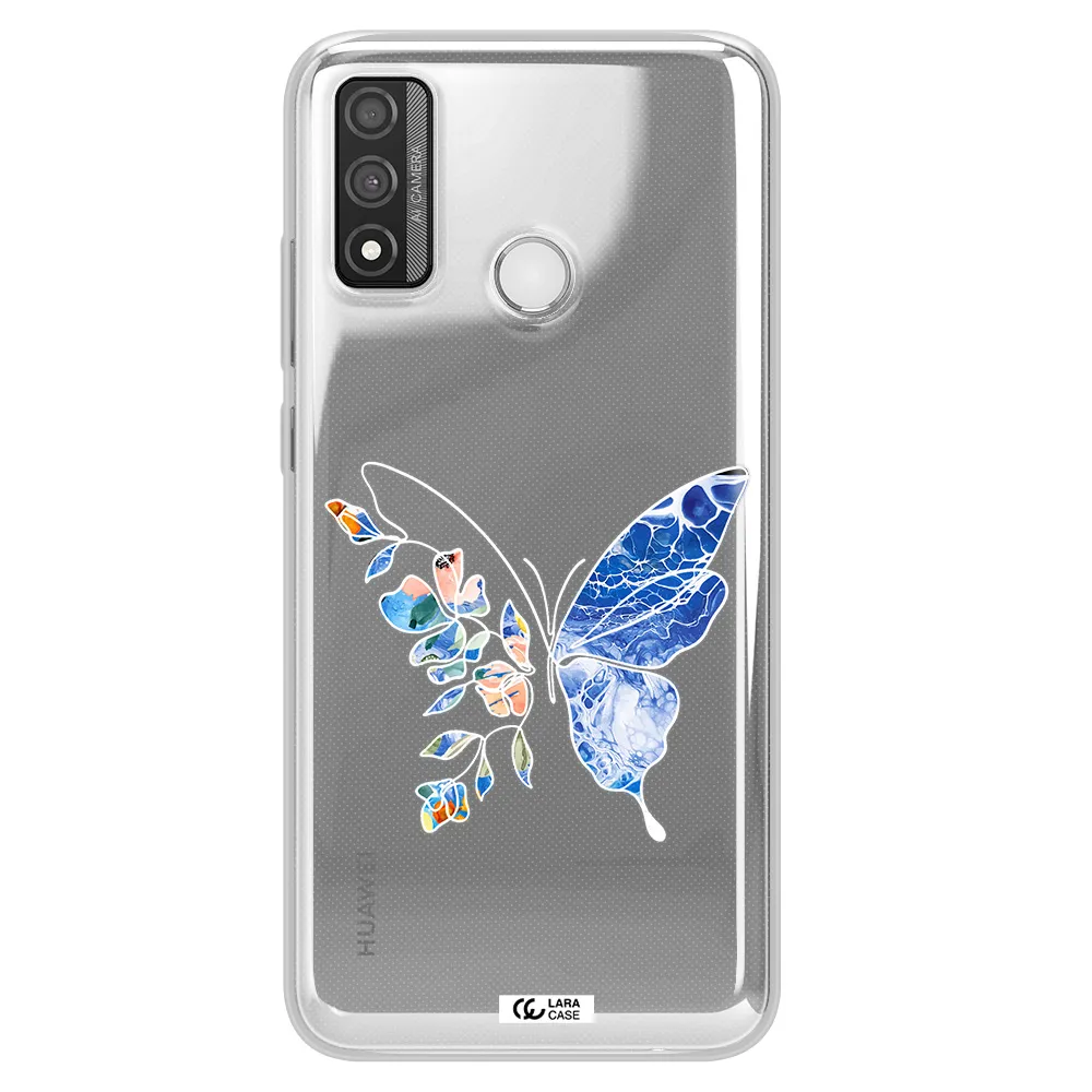 A White Background With Gold Text Huawei P Smart 2020 Clear Tpu Case