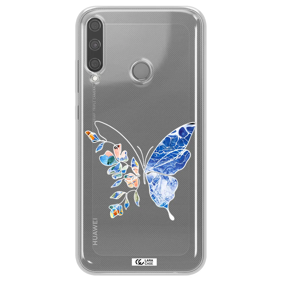 A White Background With Gold Text Huawei P40 Lite E Clear Tpu Case